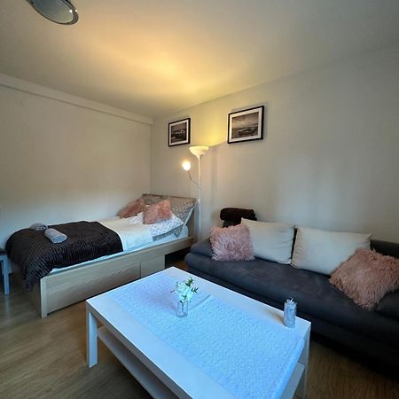 Nadmorski Apartament Nowy Port Danzica Esterno foto
