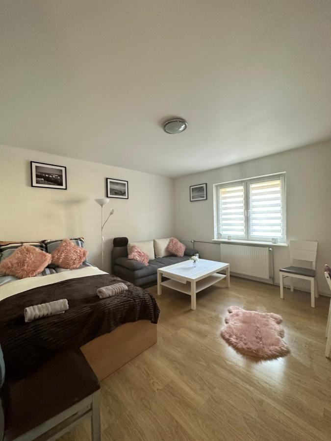 Nadmorski Apartament Nowy Port Danzica Esterno foto