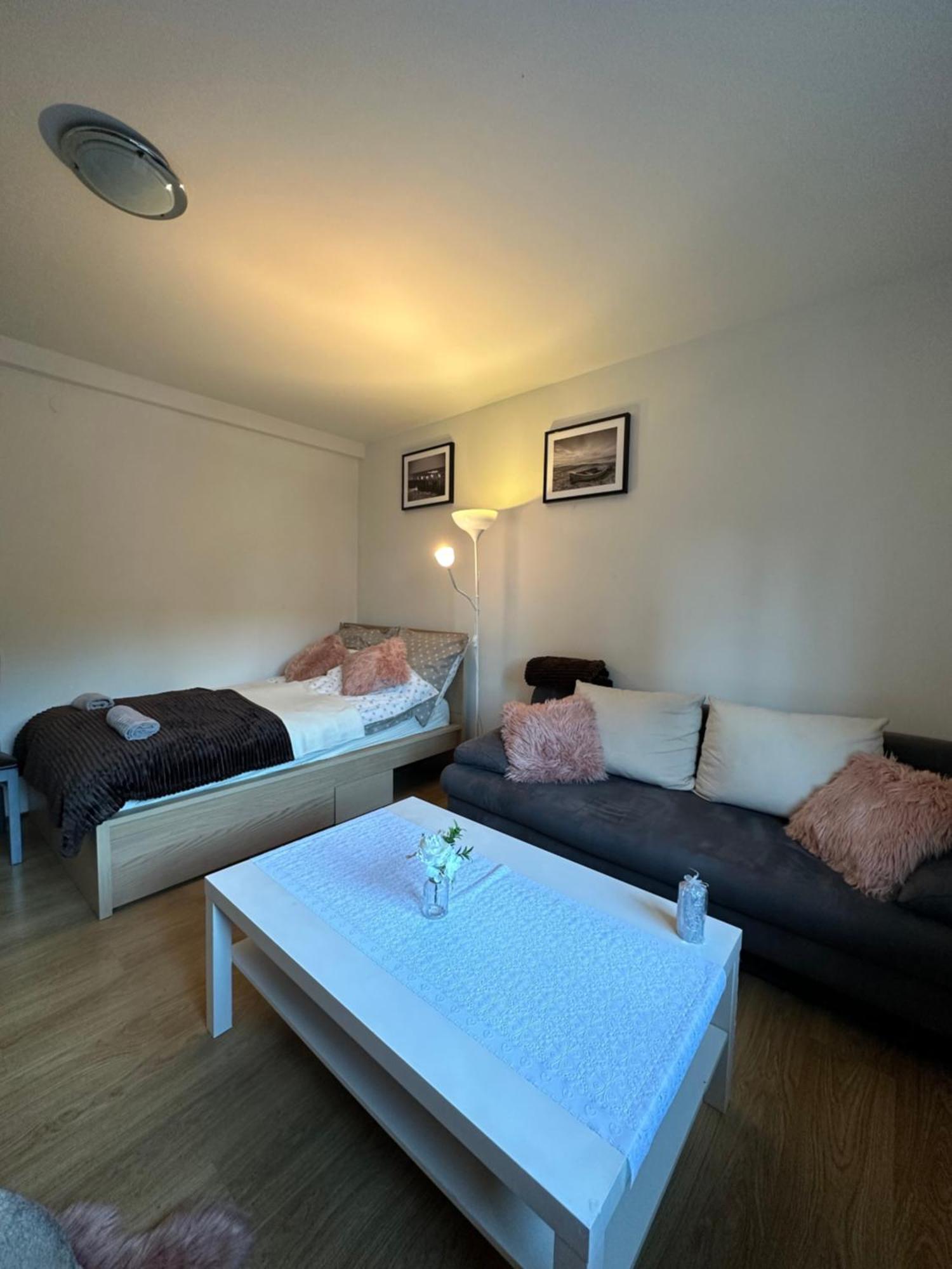 Nadmorski Apartament Nowy Port Danzica Esterno foto
